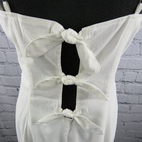 NWT - Women's Spaghetti Strap Tie Back Dress - Picture 5 of 5